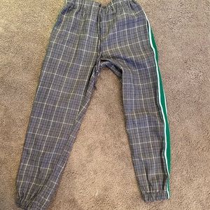 Plaid trousers / joggers